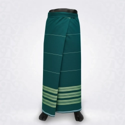 Deep Sea Green Spanish Green Ring Cotton lungi